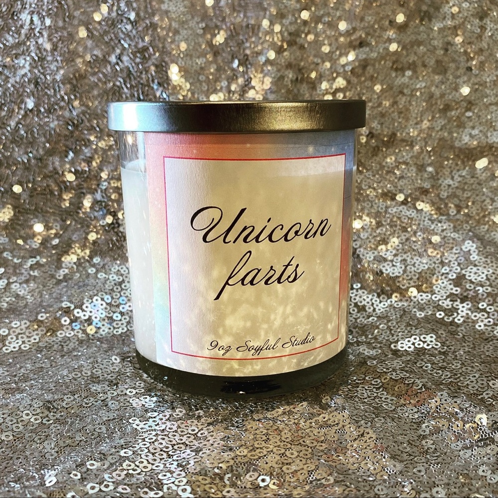 Unicorn Farts, 9oz soy candle
